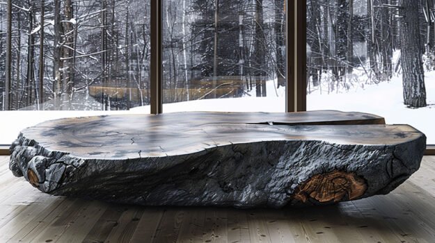 Elegant Wood Coffee Table: A Centerpiece for Your Living Space