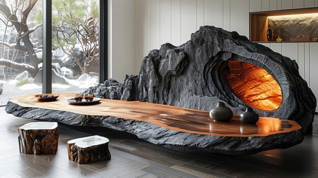 Exquisite Wood Coffee Table: Elevate Your Living Space