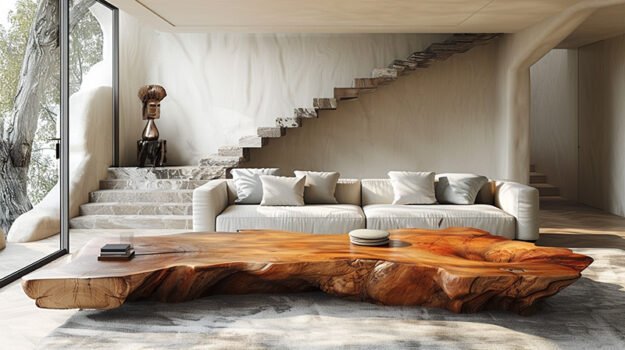 Captivating Wood Coffee Table: The Heart of Modern Living