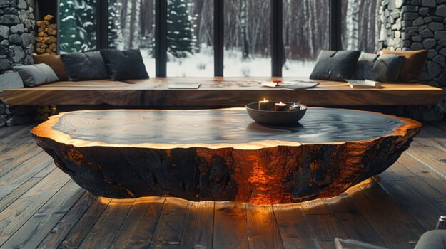 Elevate Your Space with a Stunning Wood Coffee Table