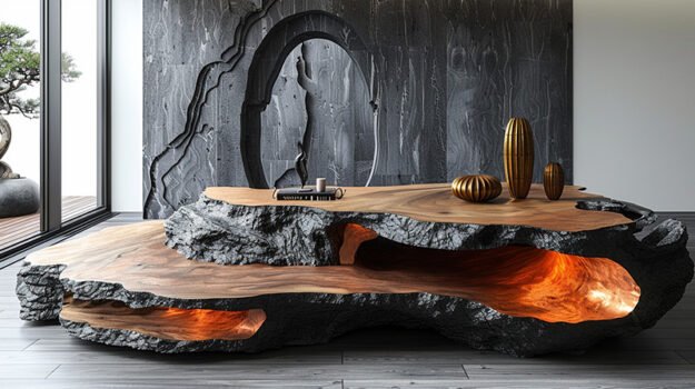 Captivating Elegance: Wood Coffee Table