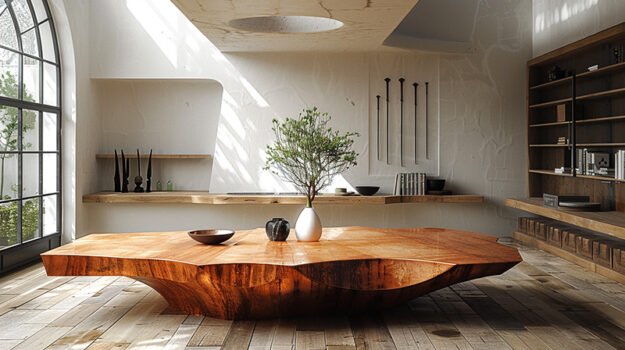 Exquisite Wood Coffee Table: Elevate Your Living Space with Timeless Elegance
