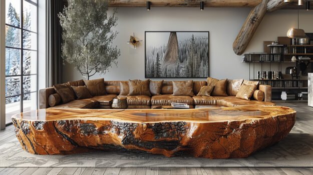 Exquisite Wood Coffee Table to Enrich Your Living Space