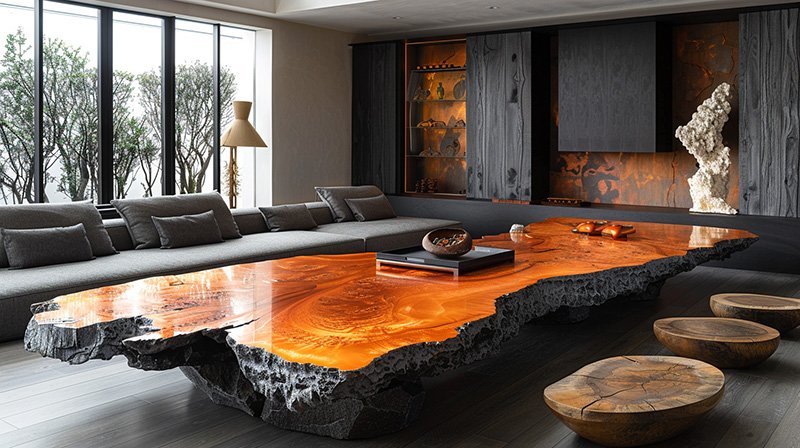 Elegant Wood Coffee Table: A Timeless Centerpiece for Your Living Space