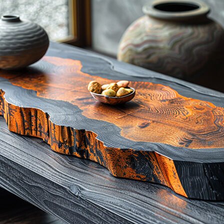 Exquisite Wood Coffee Table for Timeless Elegance