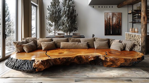 Elegant Wood Coffee Table: Elevate Your Living Space
