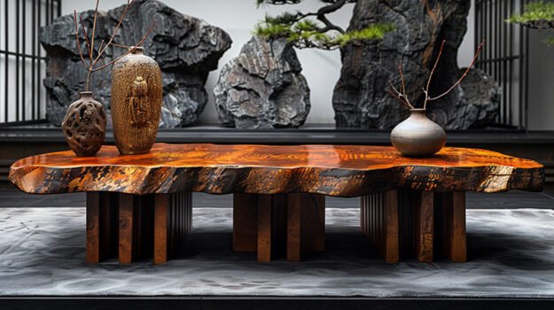 Exquisite Wood Coffee Table: A Statement Piece for Timeless Elegance
