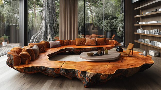 Exquisite Wood Coffee Table: Elevate Your Space with Nature’s Artistry