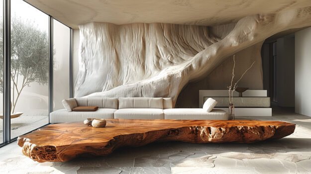Exquisite Wood Coffee Table: A Centerpiece for Elegance