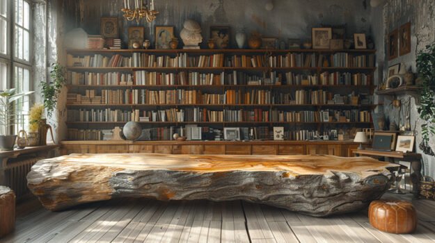Exquisite Wood Coffee Table: Elevate Your Living Space