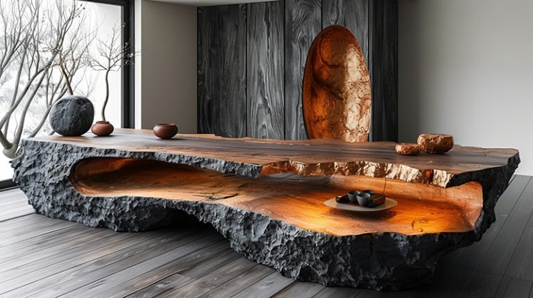 Exquisite Wood Coffee Table: Elevate Your Space with Nature’s Masterpiece