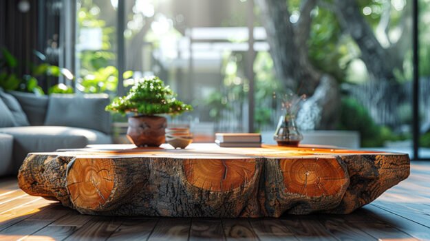 Captivating Wood Coffee Table: Elevate Your Living Space