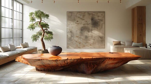Exquisite Wood Coffee Table: The Heart of Contemporary Elegance