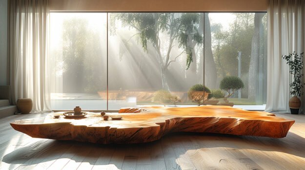 Exquisite Wood Coffee Table: A Timeless Centerpiece for Your Space