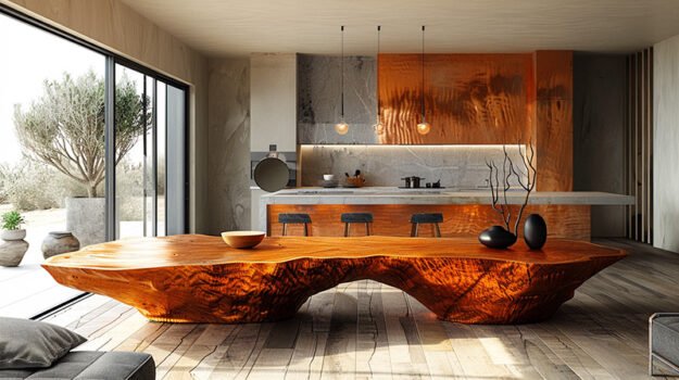Exquisite Wood Coffee Table: Elevate Your Living Space