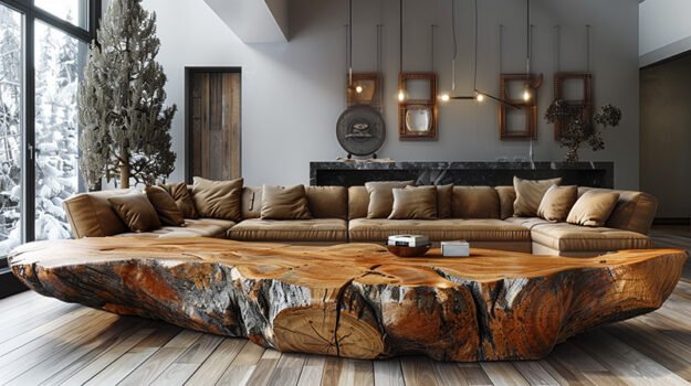 Exquisite Wood Coffee Table That Elevates Any Living Space