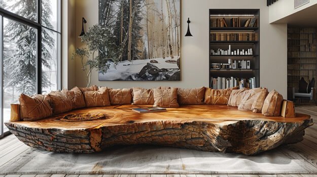 Exquisite Wood Coffee Table for Timeless Elegance