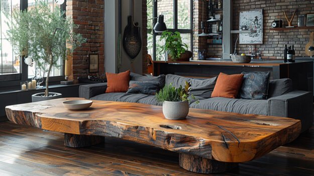 Exquisite Wood Coffee Table for Timeless Elegance
