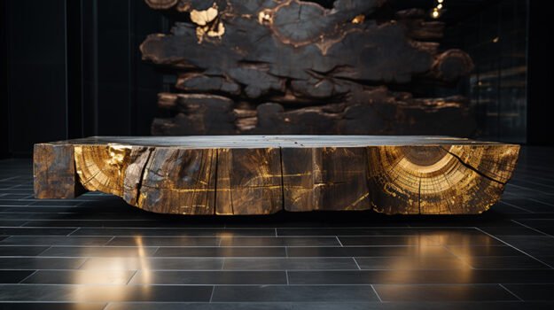 Exquisite Wood Coffee Table: A Centerpiece of Elegance and Style