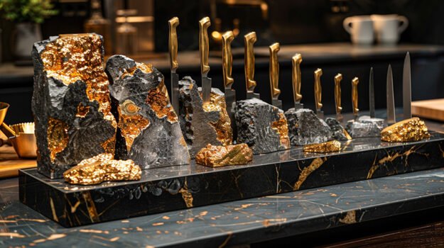 Elegant Knife Holder for the Modern Culinary Artist