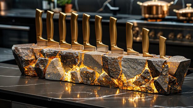 Elegant Knife Holder for the Modern Kitchen