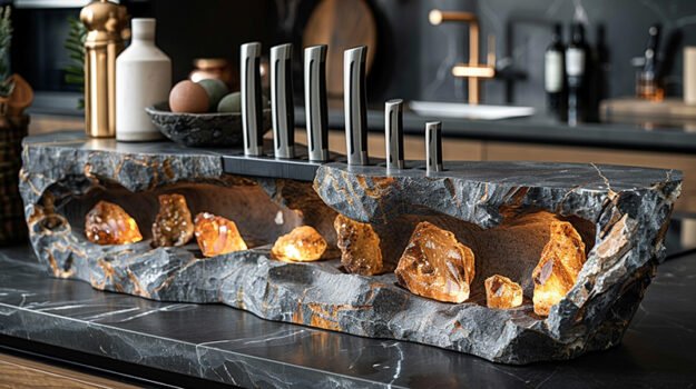 Stunning Knife Holder with Elegant Design
