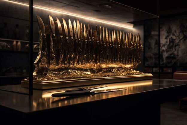 Elegant Knife Holder: A Stunning Statement for Your Culinary Space