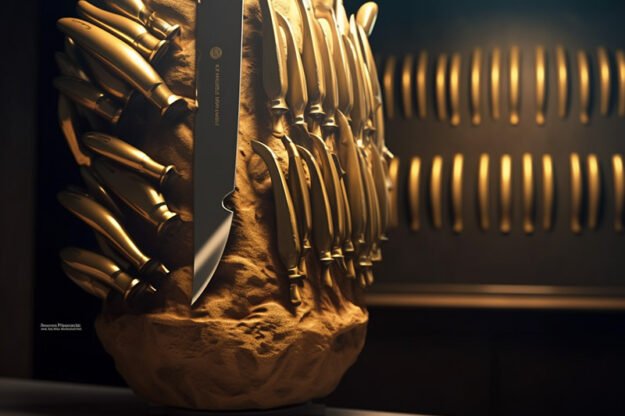 Elevate Your Kitchen Aesthetics with an Elegant Knife Holder