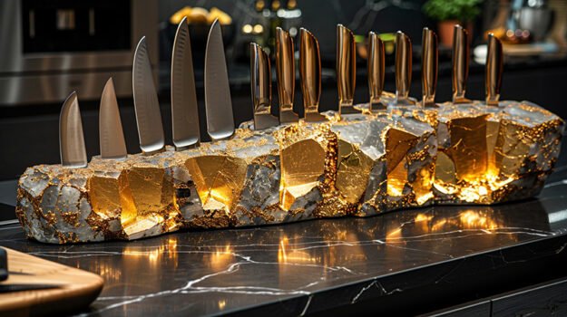 Elegant Knife Holder for the Discerning Chef