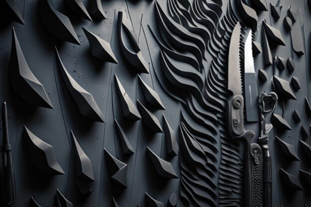 Elegant Knife Holder for Sophisticated Spaces