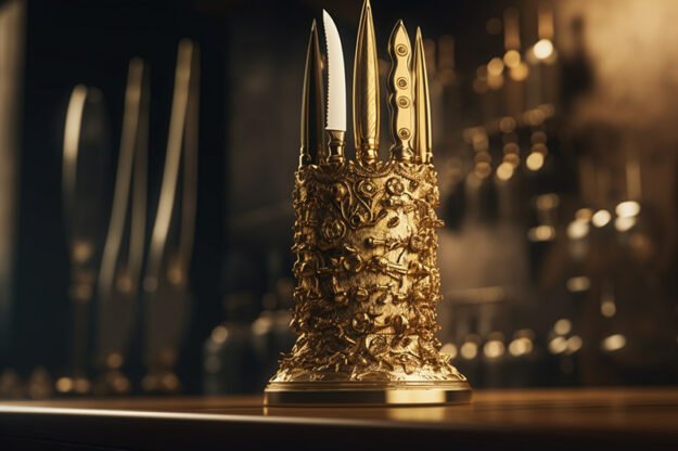 Exquisite Knife Holder: Elevate Your Culinary Experience