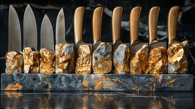 Elegant Knife Holder for Culinary Excellence