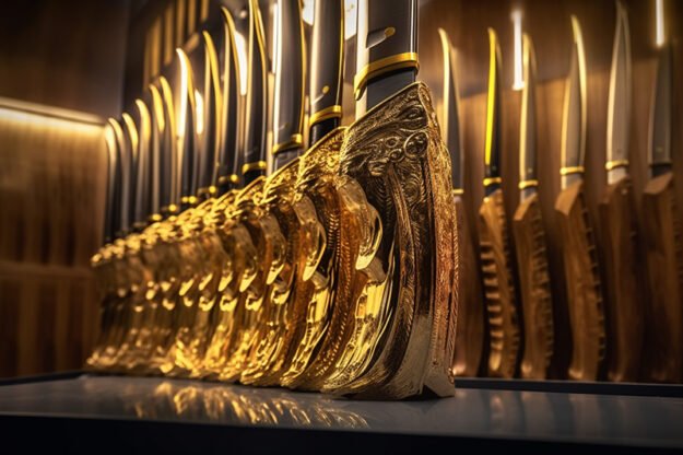 Elegant Knife Holder for a Luxurious Kitchen Experience