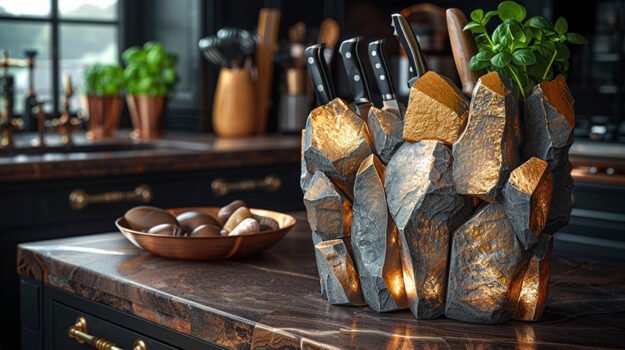 Elevate Your Culinary Experience with Our Stunning Knife Holder