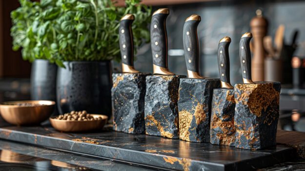 Elegant Knife Holder for the Discerning Chef