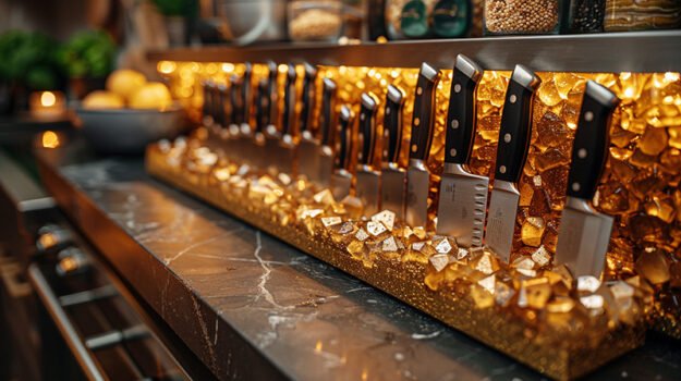 Elegant Knife Holder for the Modern Kitchen