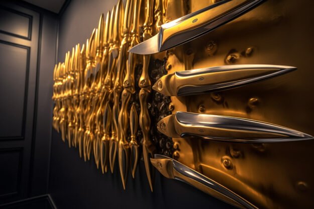 Elegant Knife Holder: A Fusion of Form and Functionality