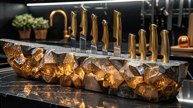 Elevate Your Culinary Experience with This Exquisite Knife Holder