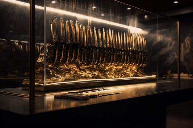 Exquisite Knife Holder: A Fusion of Art and Functionality