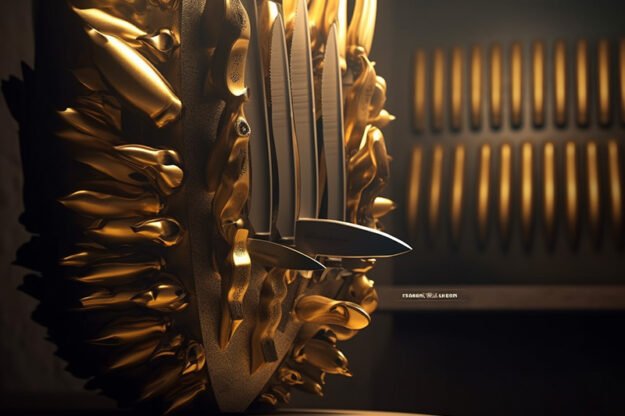 Exquisite Knife Holder: A Touch of Elegance in Your Kitchen