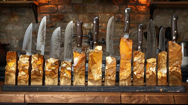 Elevate Your Culinary Experience with Our Luxurious Knife Holder
