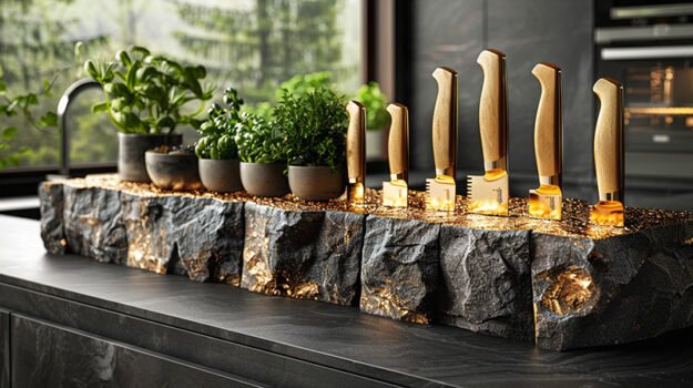 Elegant Knife Holder for the Exquisite Kitchen