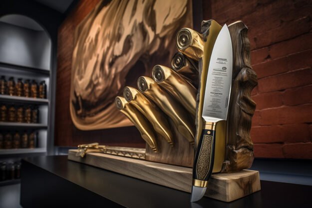 Exquisite Knife Holder – Elevate Your Culinary Space!