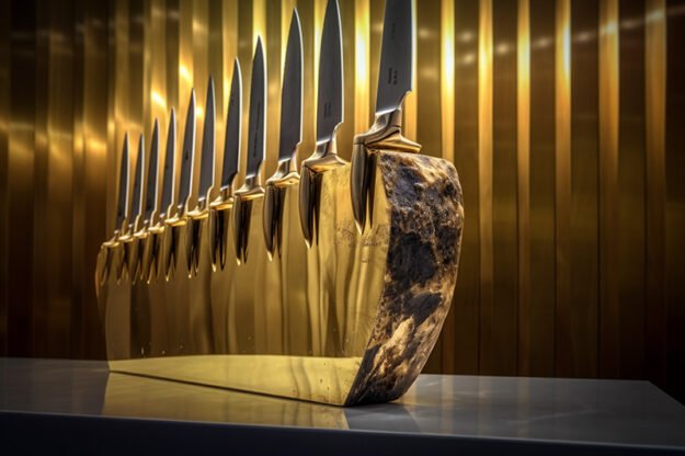 Captivating Knife Holder for Culinary Elegance