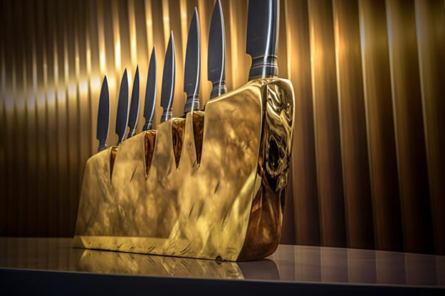 Exquisite Knife Holder: Elevate Your Culinary Space