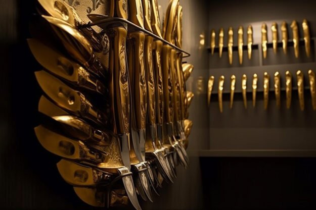 Elegant Knife Holder: A Fusion of Art and Functionality