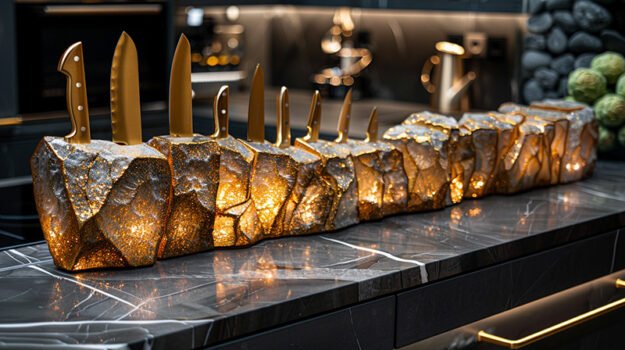 Exquisite Knife Holder: Elevate Your Culinary Experience