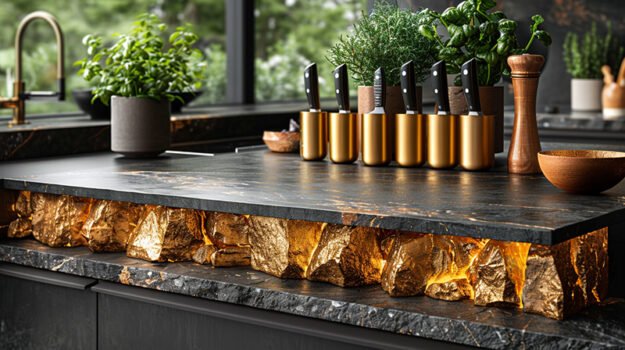 Elevate Your Kitchen Style with Our Luxurious Knife Holder