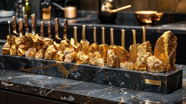 Elegant Knife Holder for the Modern Chef