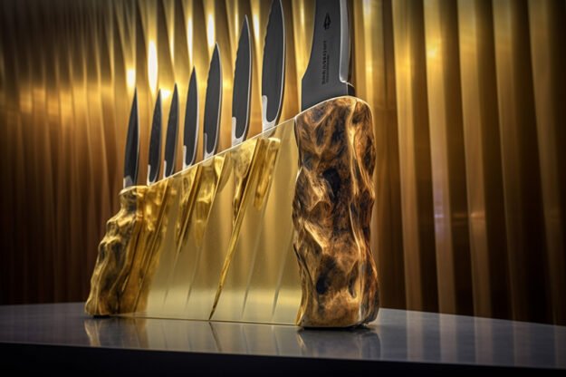 Elevate Your Kitchen Style with Our Exquisite Knife Holder